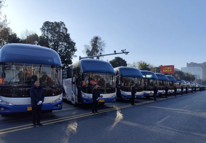吉安長(zhǎng)運(yùn)：圓滿完成市人大、政協(xié)兩會(huì)用車保障任務(wù)